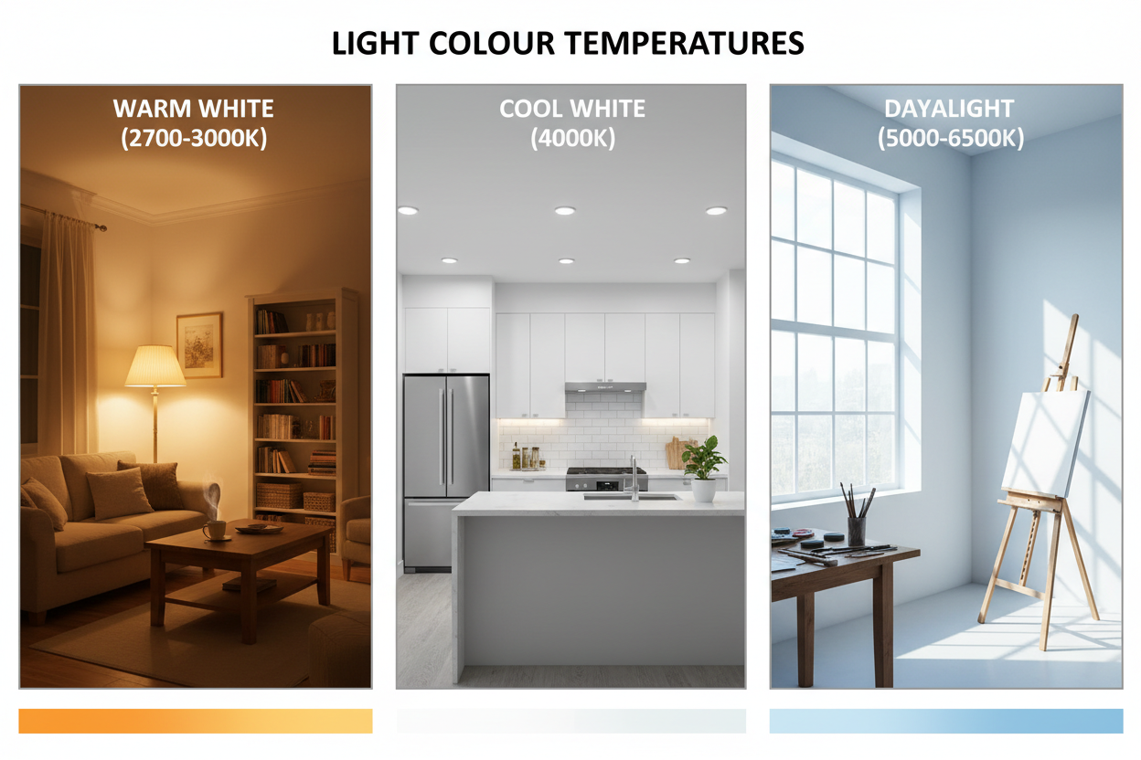 Understanding Light Colour Temperature: A Guide to Choosing the Right Warmth for Your Space