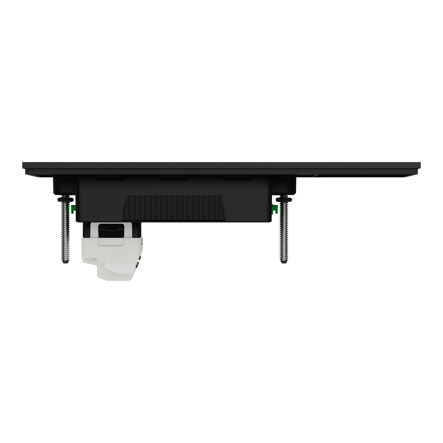 Clipsal Flush Switch, Clipsal Solis, Horizontal Mount, 1 Gang Matt Black/ Matt White 230V-240V- 1041PA-ZB, 1041PA-ZW