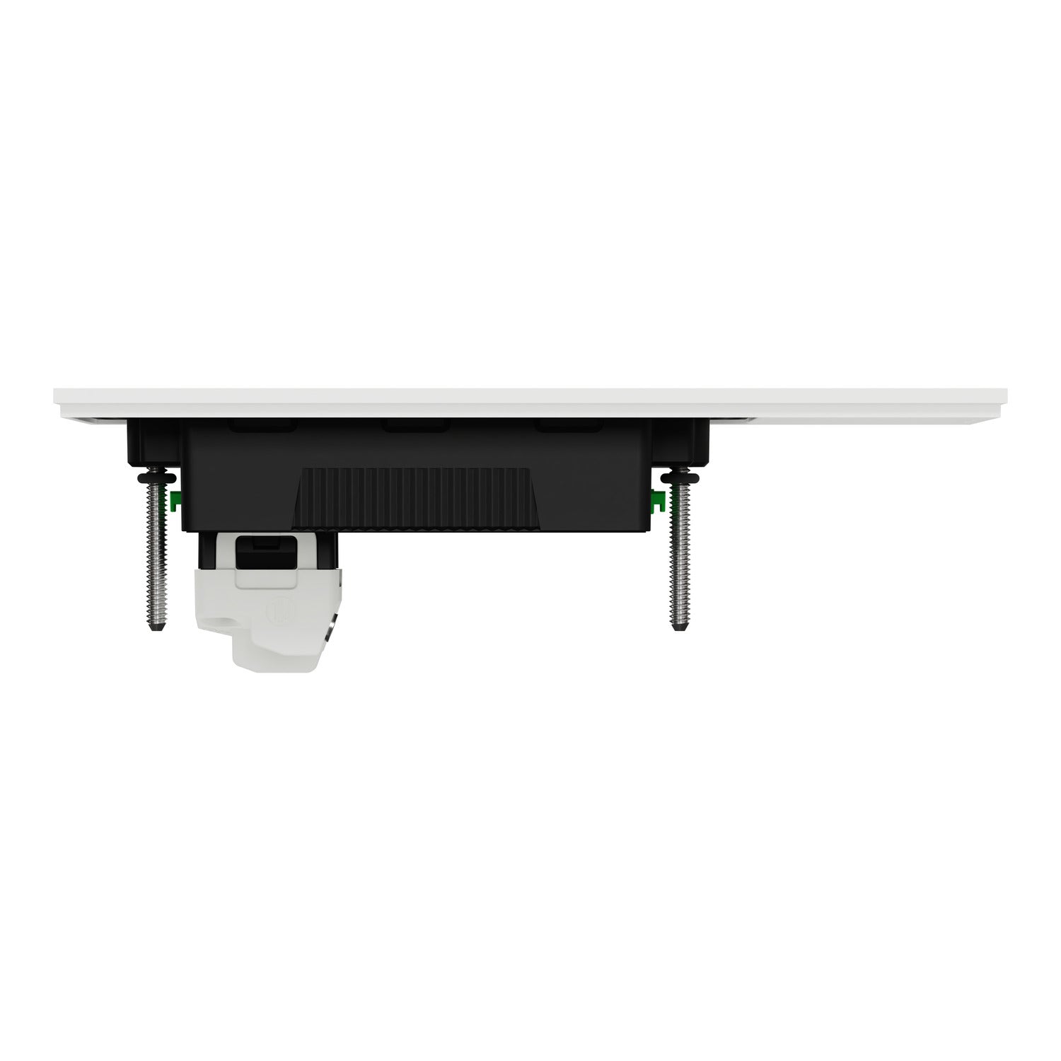 Clipsal Flush Switch, Clipsal Solis, Horizontal Mount, 1 Gang Matt Black/ Matt White 230V-240V- 1041PA-ZB, 1041PA-ZW