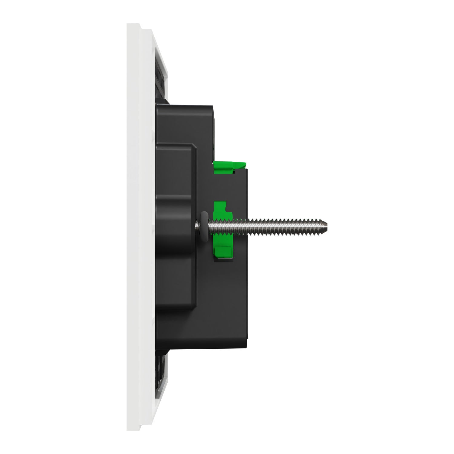 Clipsal Grid Plate and Cover, Clipsal Solis, 1 Gang, Horizontal Matt Black/ Matt White- 1041PUA-ZB, 1041PUA-ZW