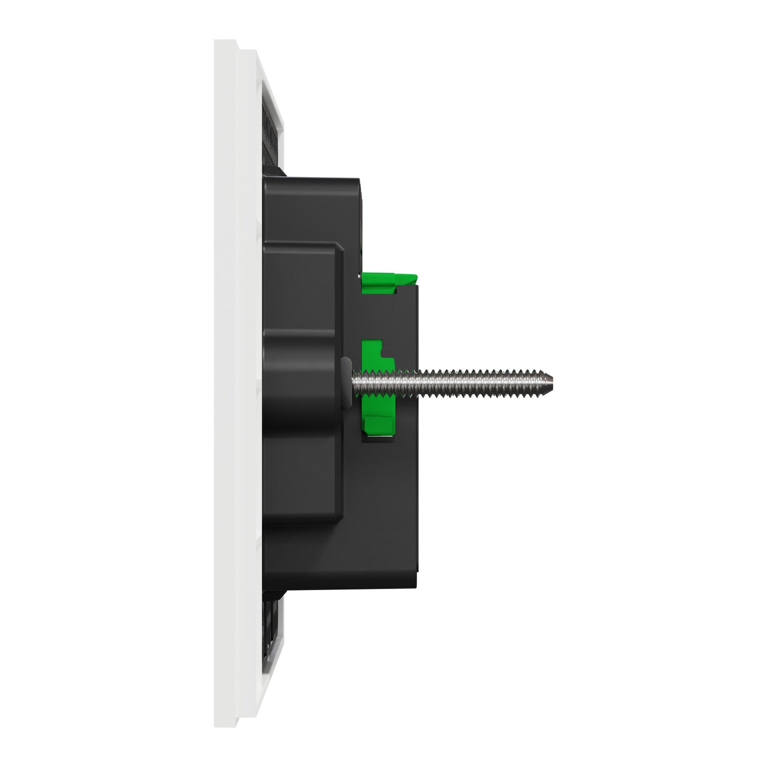 Clipsal Grid Plate and Cover, Clipsal Solis, 2 Gang, Horizontal Matt Black/ Matt White- 1042PUA-ZB, 1042PUA-ZW