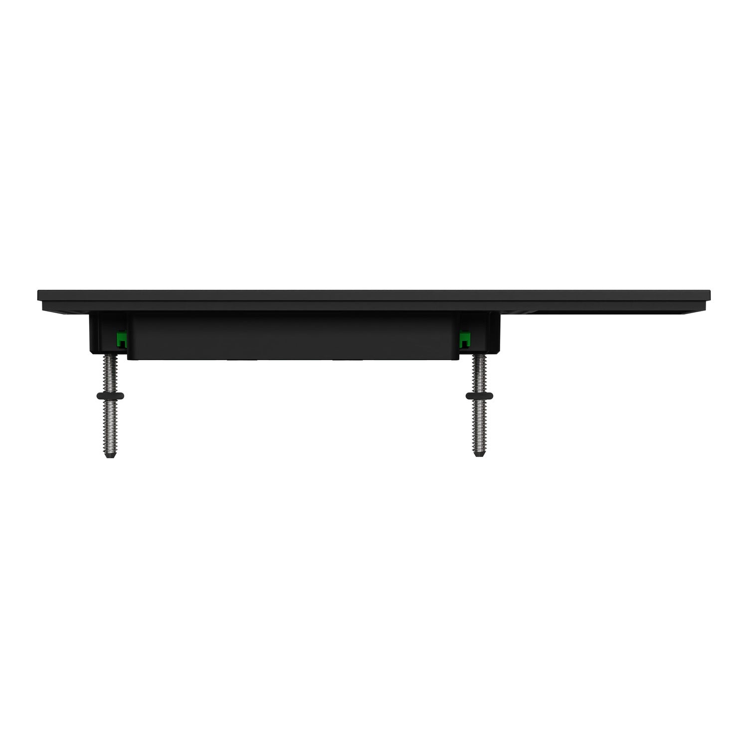 Clipsal Grid Plate and Cover, Clipsal Solis, 3 Gang, Communication plate less mechs Matt Black/ Matt White- 1043CP-ZB, 1043CP-ZW