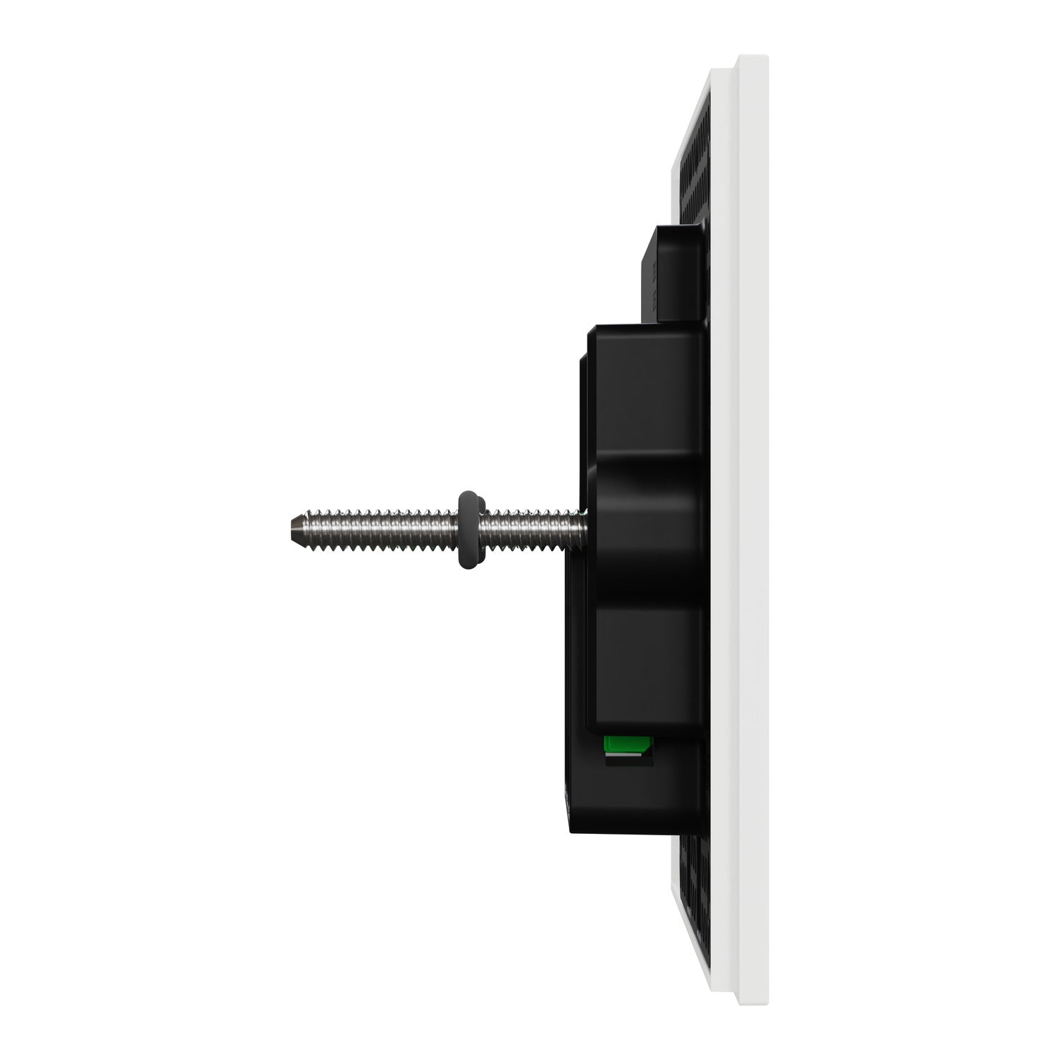 Clipsal Grid Plate and Cover, Clipsal Solis, 3 Gang, Communication plate less mechs Matt Black/ Matt White- 1043CP-ZB, 1043CP-ZW