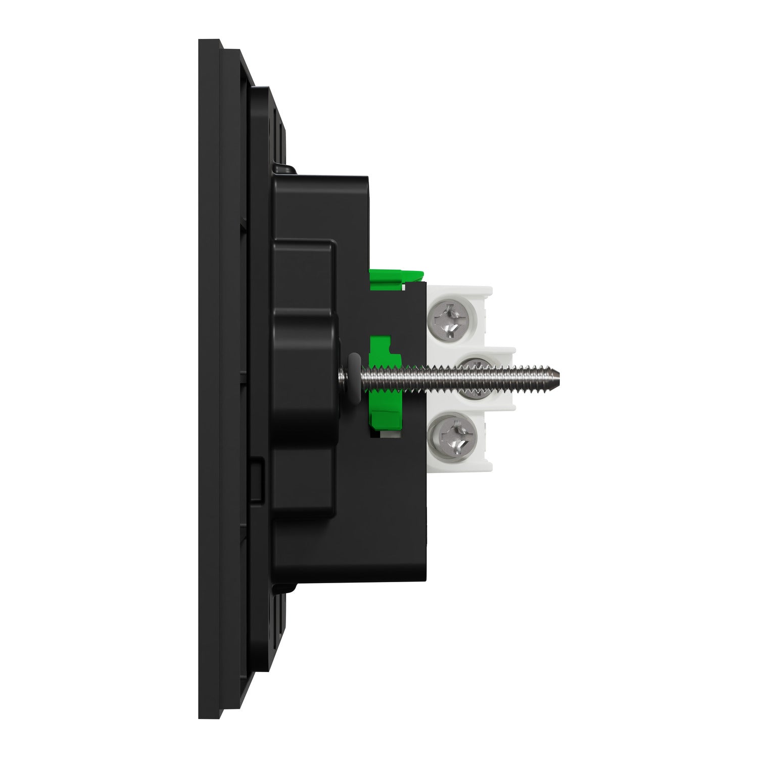 Clipsal Flush Switch, Clipsal Solis, Horizontal Mount, 3 Gang, Matt Black/ Matt White 230V-240V- 1043PA-ZB, 1043PA-ZW