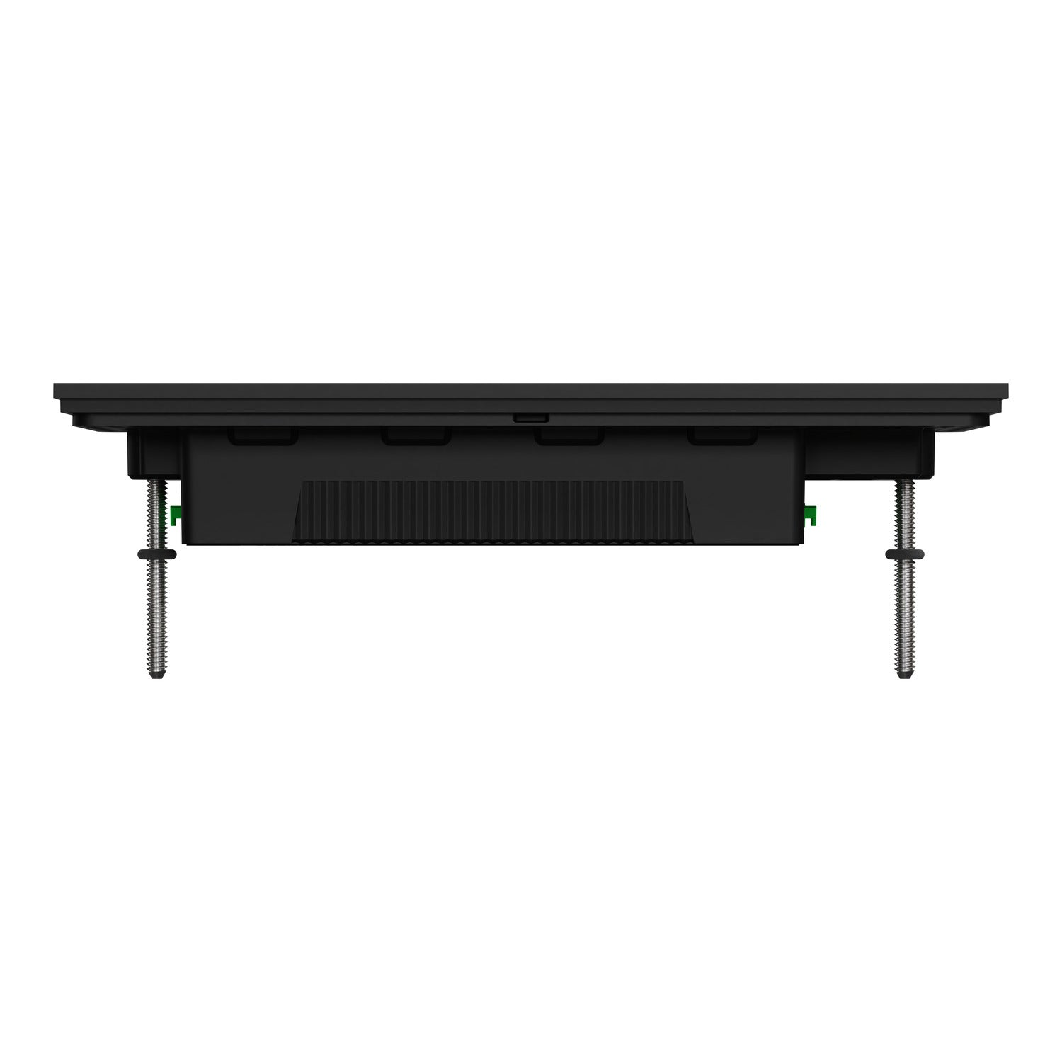 Clipsal Grid Plate and Cover, Clipsal Solis, 3 Gang, Horizontal Matt Black/ Matt White- 1044PUA-ZB, 1044PUA-ZW