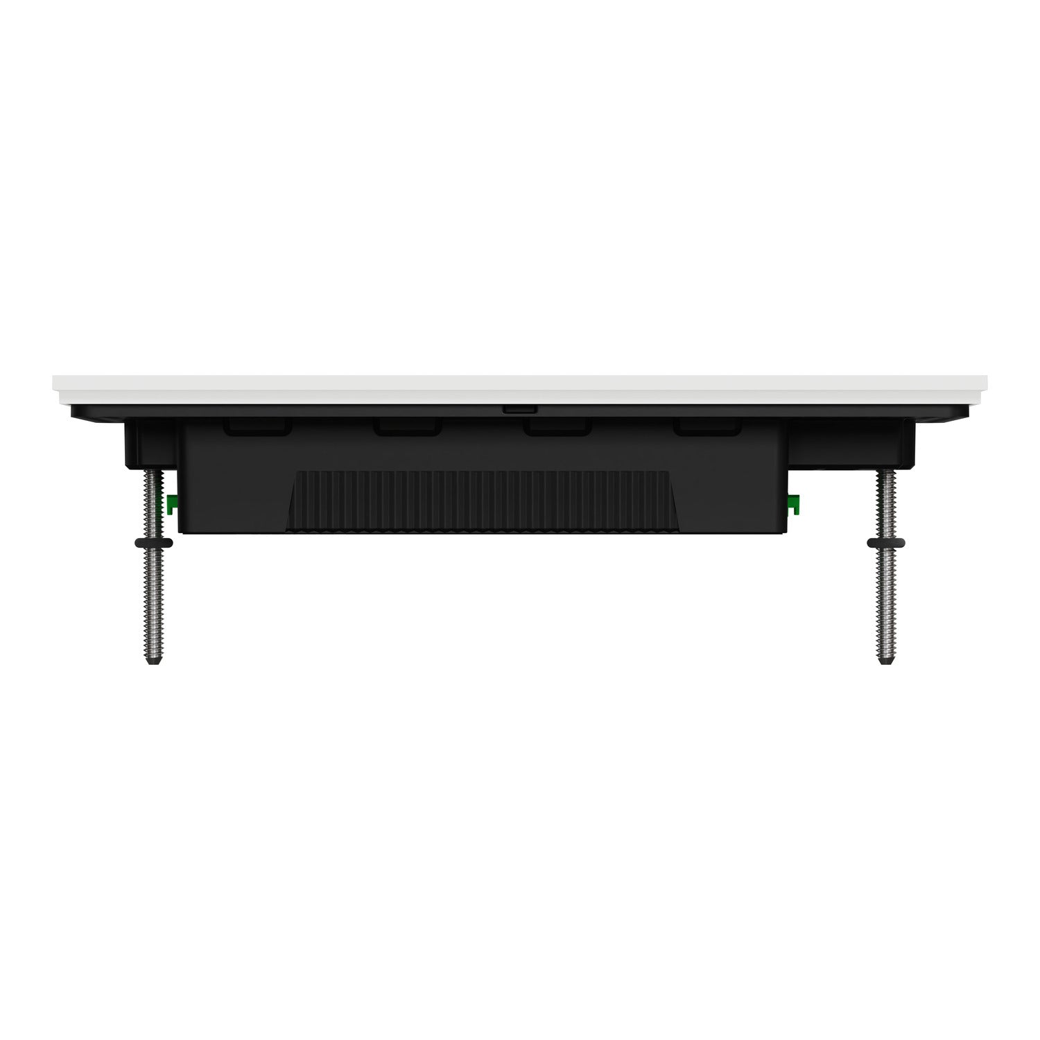 Clipsal Grid Plate and Cover, Clipsal Solis, 3 Gang, Horizontal Matt Black/ Matt White- 1044PUA-ZB, 1044PUA-ZW