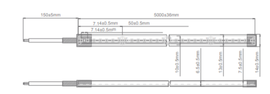 Domus Pleo-14.4 Side LED Strip Tri - Neon 14.4W 24V IP66 - 20357, 20358, 20359- Domus Lighting