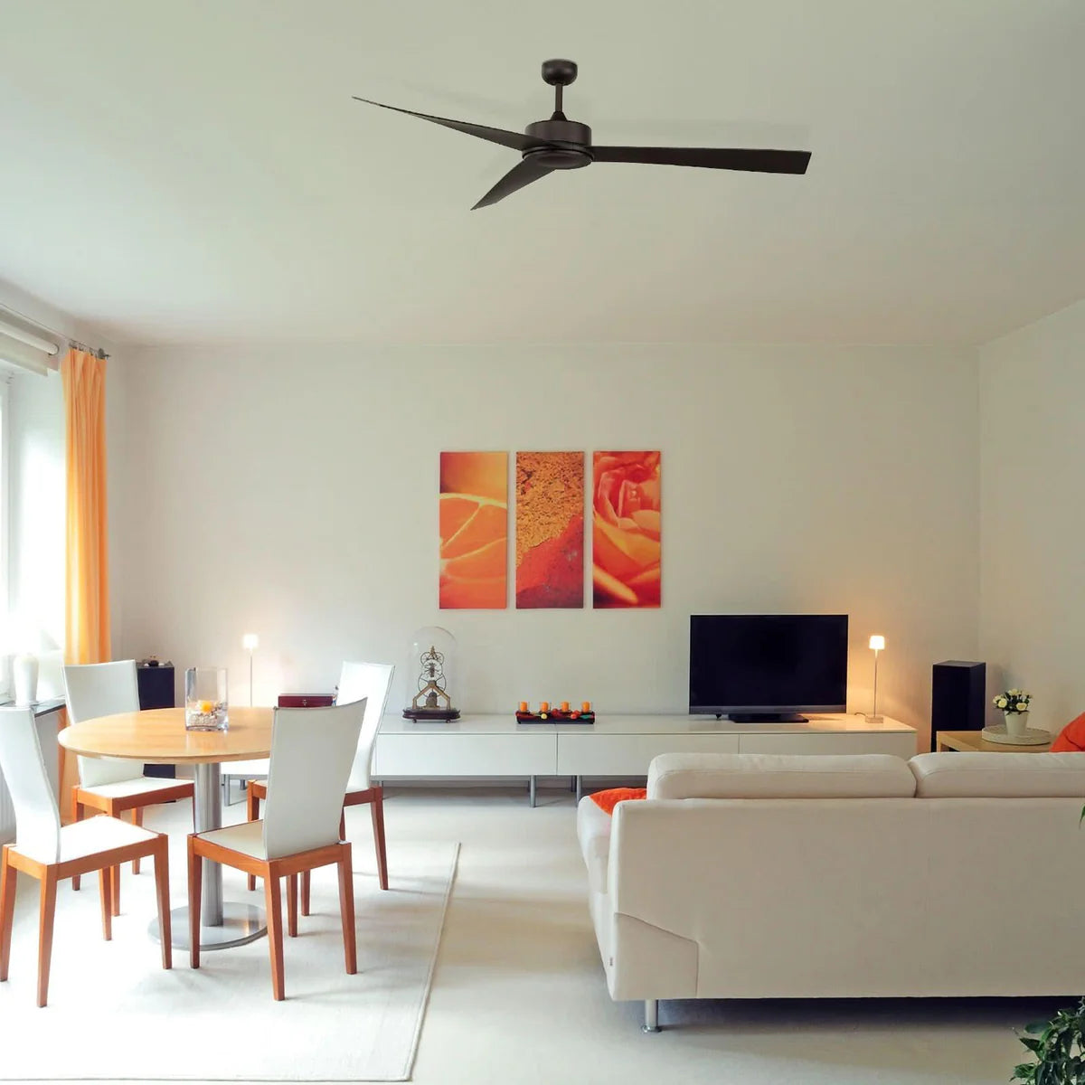 Brilliant Maxi 66” DC Ceiling Fan Oil Rubbed Bronze 50W 240V- 20894/14