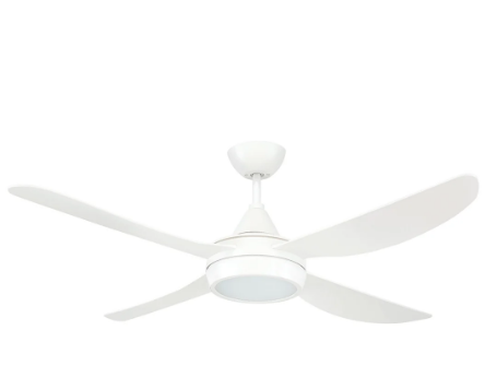 Brilliant VECTOR- 52in. with Ezy-Fit Blades Light and Ceiling Fan 4000K White/ Black 50W 240V - 20168/05