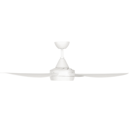 Brilliant VECTOR- 52in. with Ezy-Fit Blades Light and Ceiling Fan 4000K White/ Black 50W 240V - 20168/05