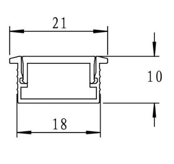 SAL STRIP LIGHTS LED Strip and Channels Opal - SLT4050 - SAL Lighting