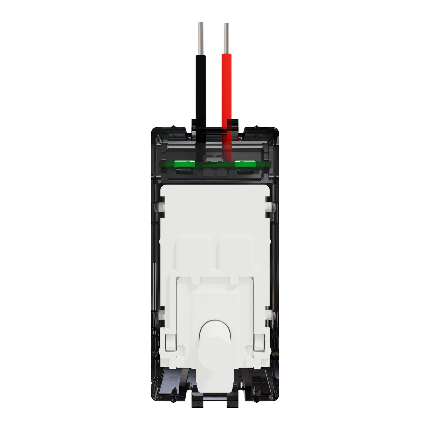 Clipsal Toggle Adaptor, Clipsal Solis T Series, for Wiser Switch Ebony Aluminium/ White Ceramic- 40TWSA-EA, 40TWSA-WC