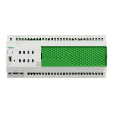 Clipsal Dimmer 5508D1D, SpaceLogic C-Bus, 8 channel, 1A per channel, DIN rail mount, inbuilt switchable C-Bus power supply Clipsal White 110-230V - 5508D1D