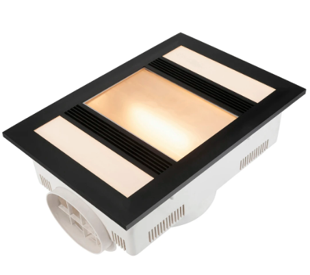 Brilliant MARVEL- 3-in-1 Bathroom Mate Lamps and Globes Tri - Black / White 2x8W IP20 - 21478/05, 21478/06 - Brilliant Lighting