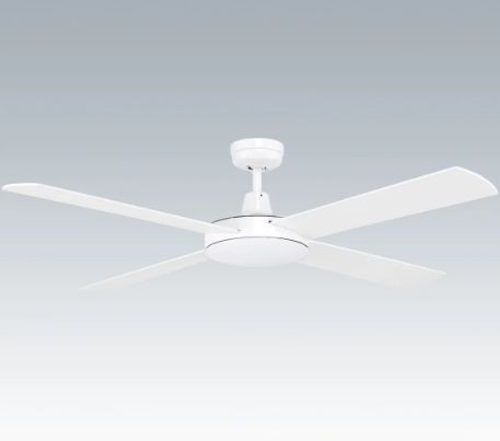 Brilliant TEMPEST 52in. Ceiling Fan White/ Black/ Brushed Aluminium 50W - 99983/05, 99983/06, 99983/13