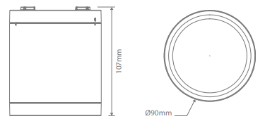 Domus Neo-Pro Round Surface Mount Dimmable LED Downlight Kit Tri - White 13W 240V IP65 - 20891 - Domus Lighting