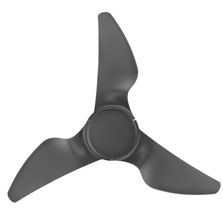 Brilliant COMO- 36in. with ABS Blades Ceiling Fan Matt Black/ Matt Titanium 50W 240V- 21341/06, 21341/77