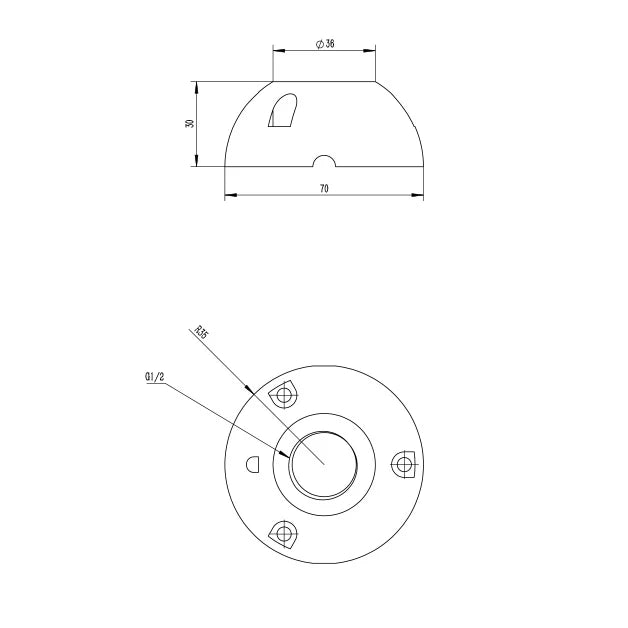 SAL ASTER DZINE Garden Spike Lights 3000K Black 2.5W 12V IP65- SE7367G4/BK