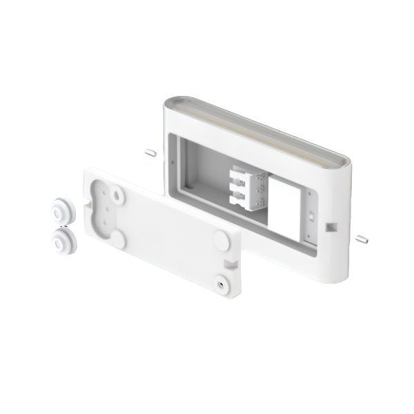 SAL Carina Up/Down Exterior Wall Lights Tri - White / Black 10W 240V IP65 - SE7150