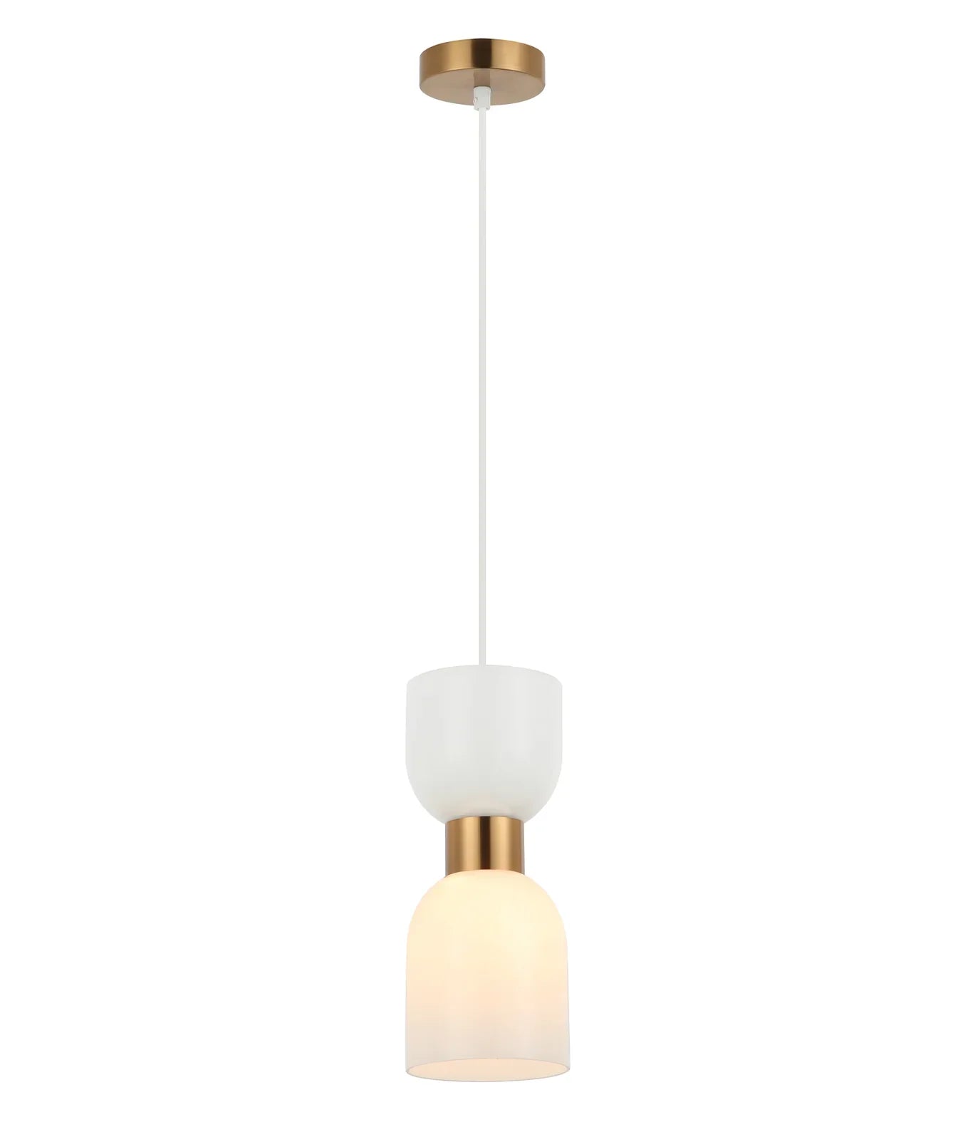 CLA CLESSIDRA: Mirror Ellipse Interior Pendants Smokey Black / Opal Glass 220-240V - CLESSIDRA1, CLESSIDRA2 - CLA Lighting