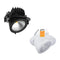 Domus SCOOP-25 - LED Dimmable Scoop Adjustable Downlight 5000K White / Black 25W 240V IP20 - 20456, 2057 (Clearance)- Domus Lighting