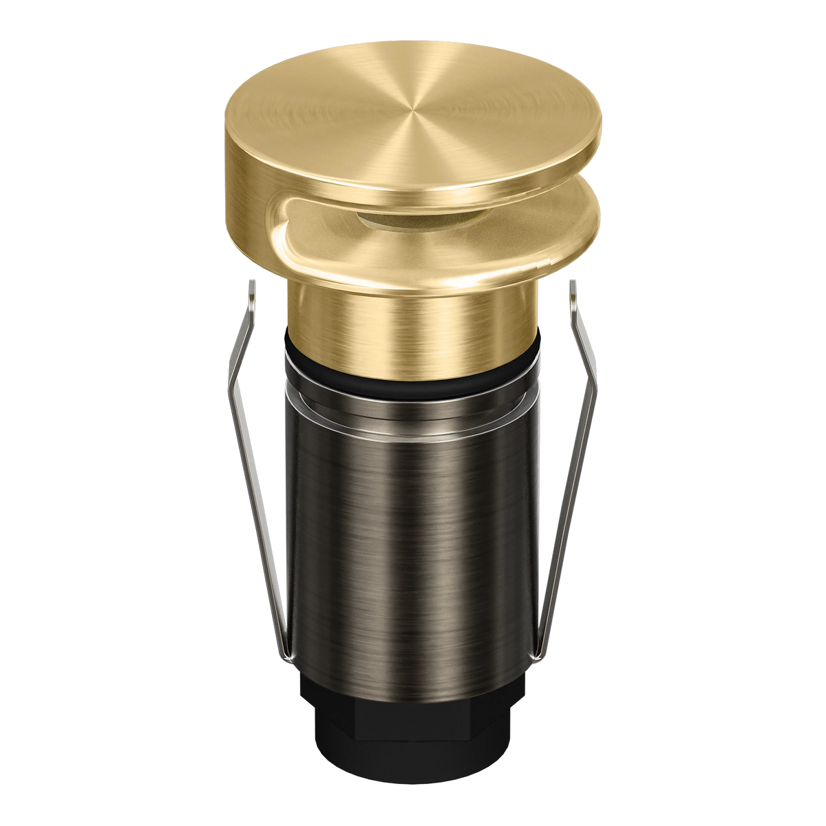Domus EMIT 25 TRIO Brushed Brass Round Slot – 10294