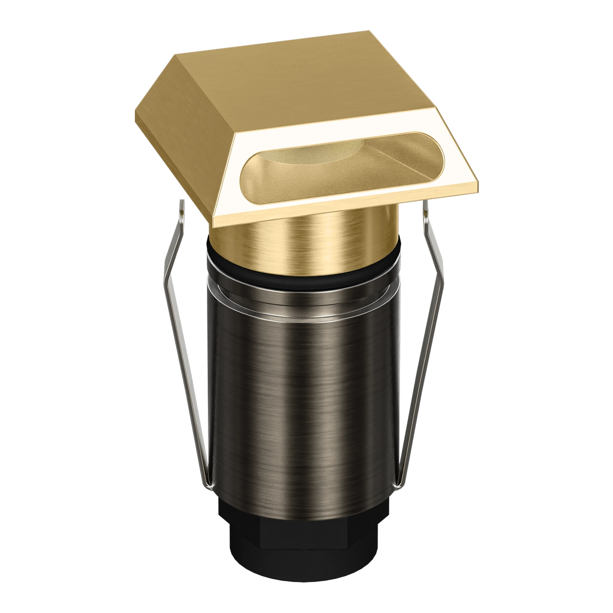 Domus EMIT 25 TRIO Brushed Brass Square Slot – 10295