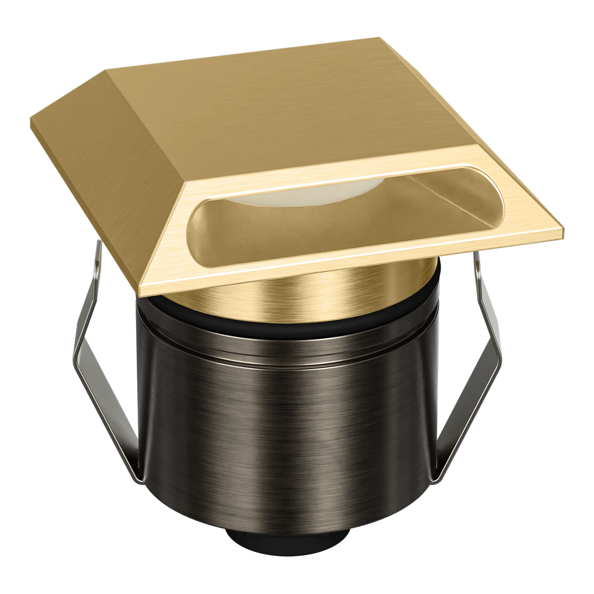 Domus EMIT 55 TRIO Brushed Brass Square Slot – 11602