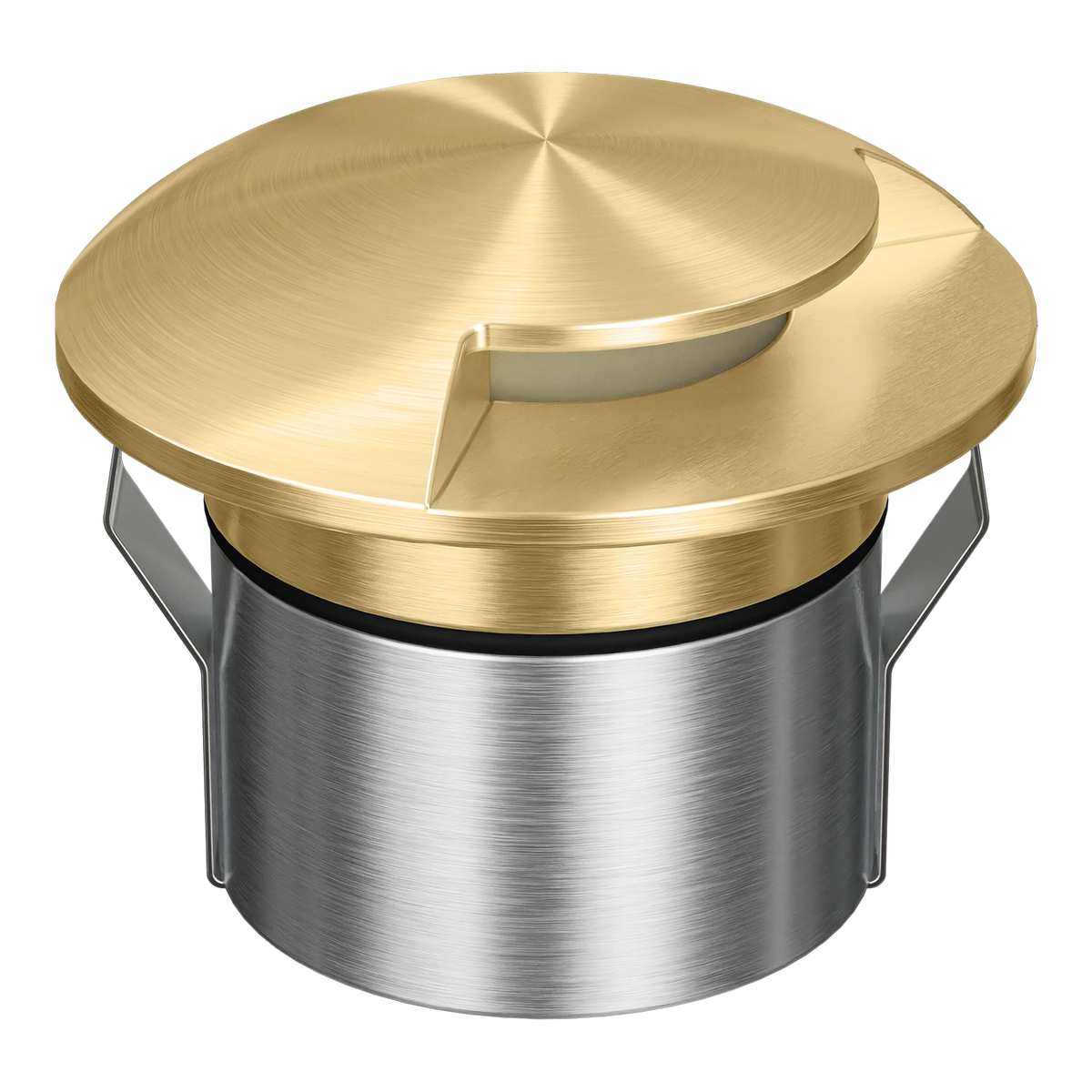 Domus EMIT 85 RGBW Brushed Brass 1 Way fascia – 10238