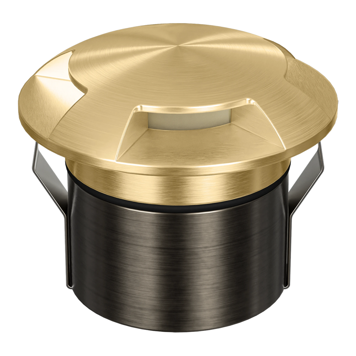 Domus EMIT 85 TRIO Brushed Brass 3 Way fascia – 10200