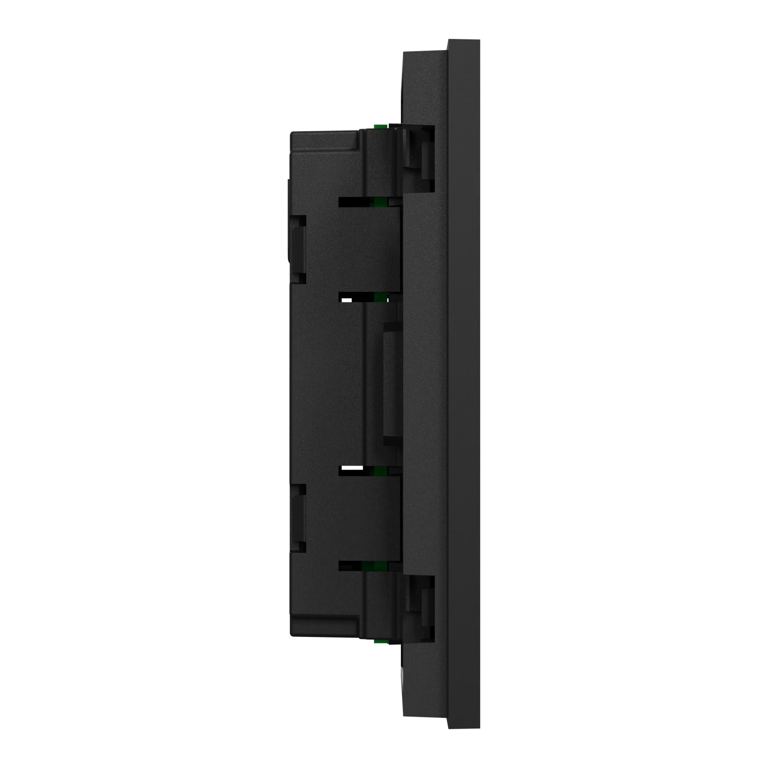 Clipsal C-bus SpaceLogic Wall Plate 3 Gang Black- ER5043ZB