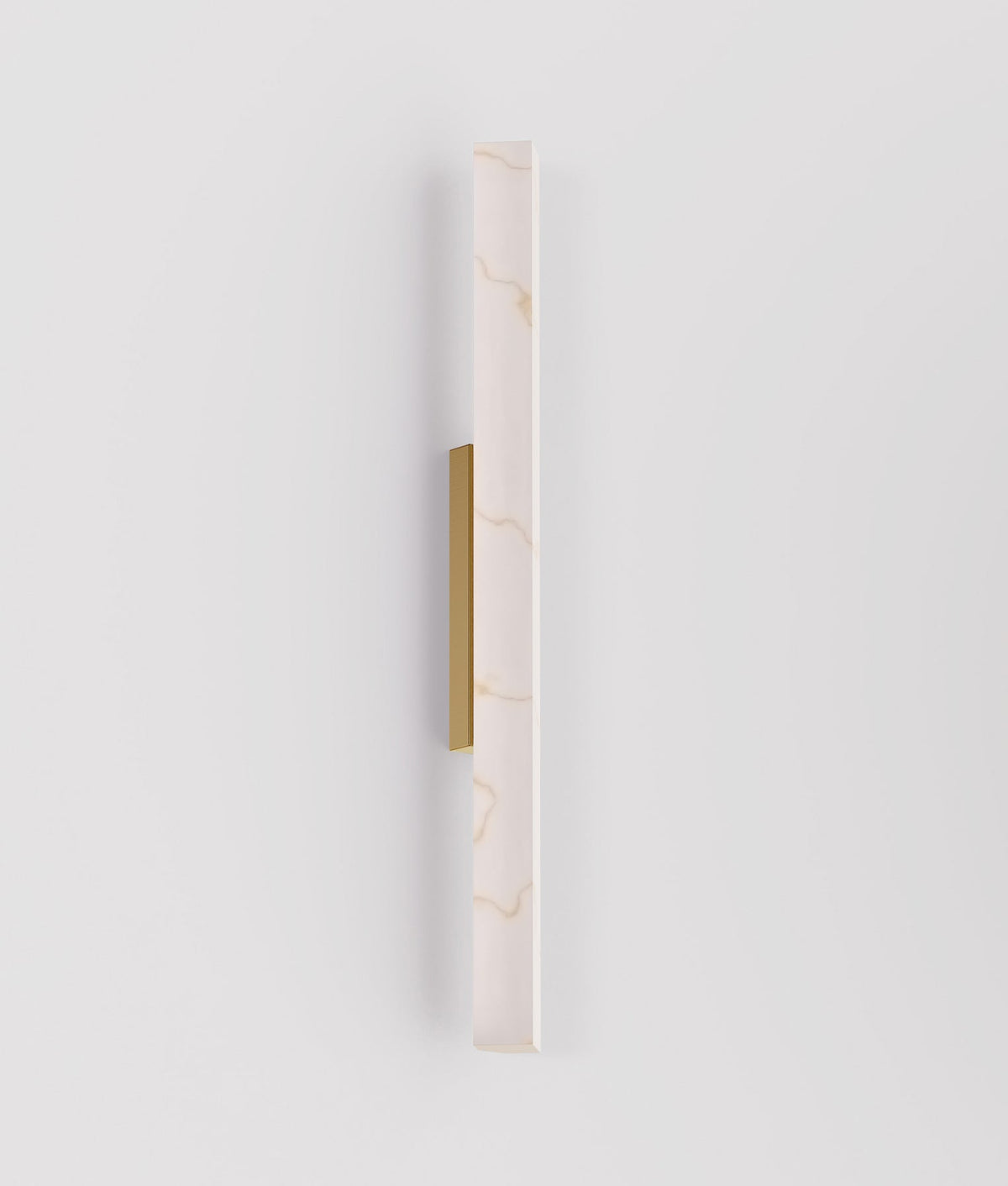 CLA FLECHA2L large angled faux marble wall light – unlit product view