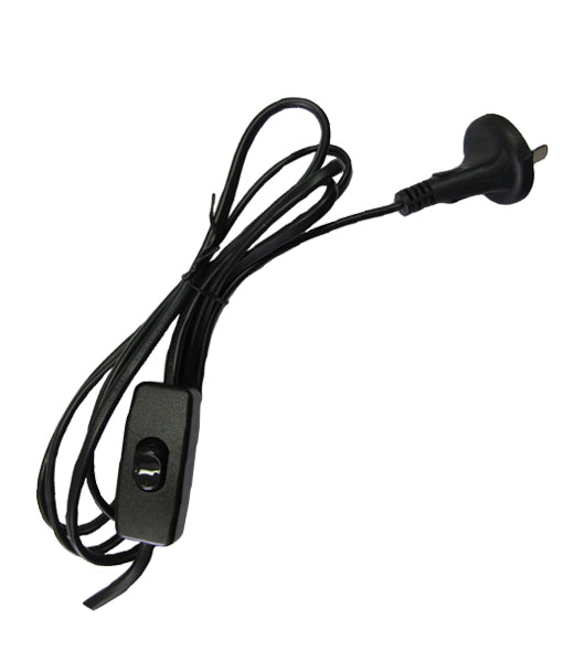 CLA Power Cord In Line Switch Electrical Accessories Black / White - FP2WSB, FP2WSW - CLA Lighting