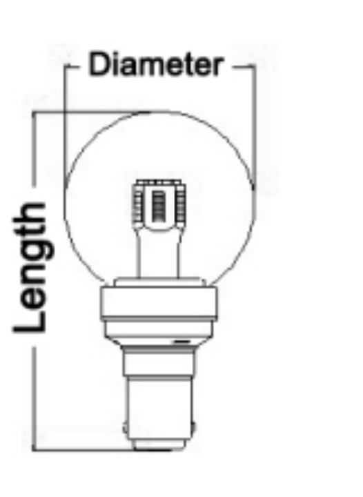 CLA Fancy Round Lamps and Globes 3000K 5000K Frosted 6W 240V IP20 - FR27, FR29, FR31 - CLA Lighting