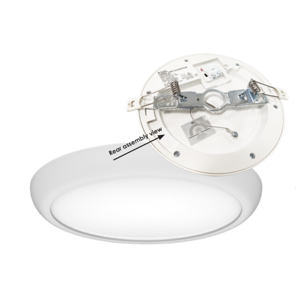 SAL Frisbee SL21041TC LED Oysters Tri- White 8/12W, 12/18W, 18/25W 240V IP44 - SL2104/18TC/DP, SL2104/22TC/DP, SL2104/30TC/DP