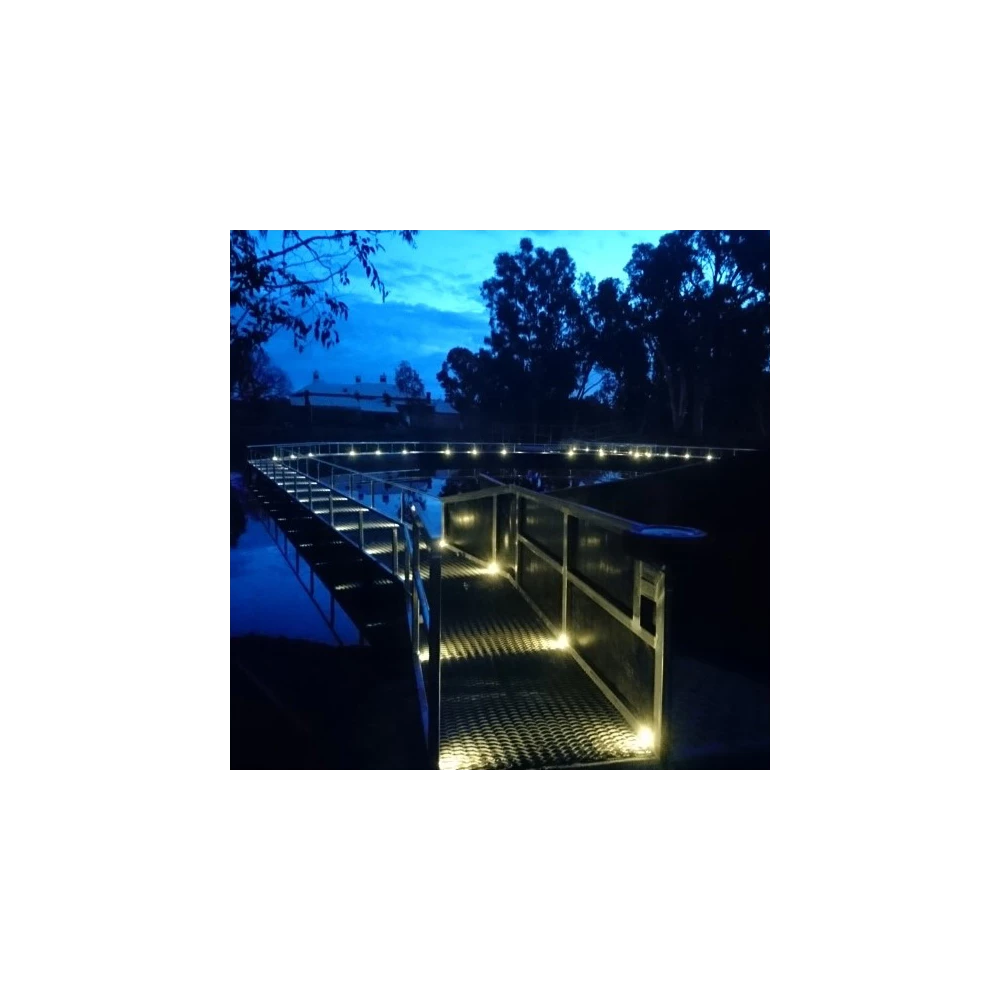 SAL Hamptons SE8002 Garden Step and Up Lights 3000K 5000K Stainless Steel 240V IP65 - SE8002