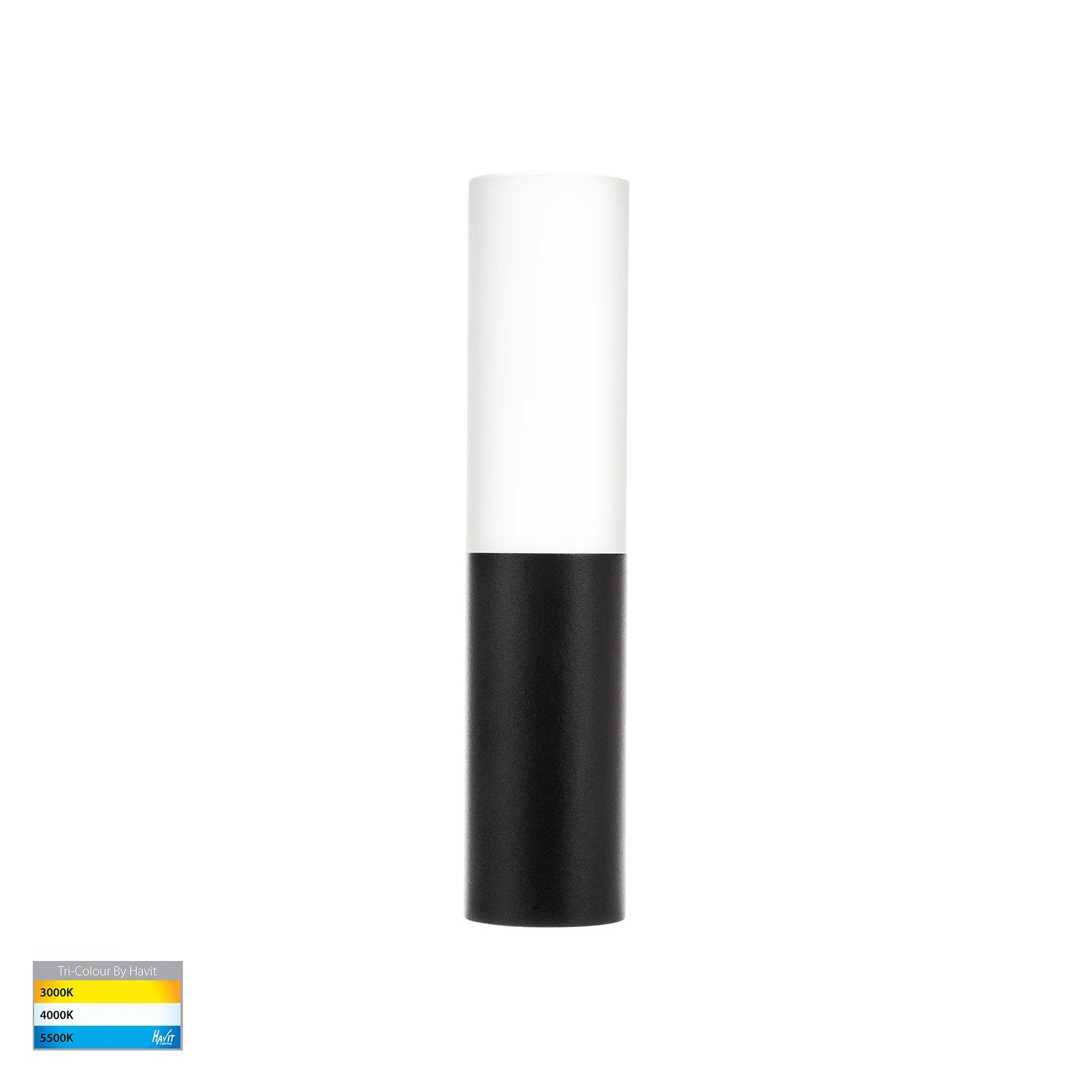 Havit Akril Exterior Wall Lights Tri- Aluminium Black 3W 240V IP65- HV10931T-BLK