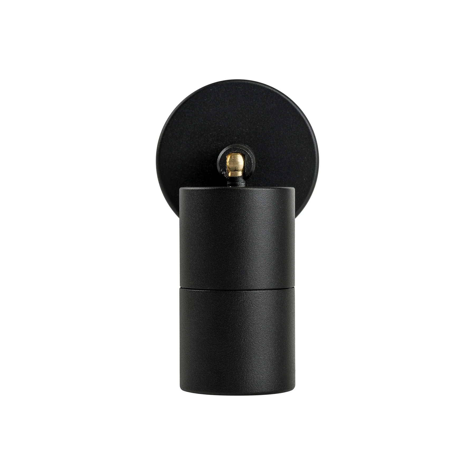 Havit Mini Tivah Single Adjustable Pillar Exterior Wall Lights 3000K 4000K Black 3W 12V IP65 - HV1227MR11NW