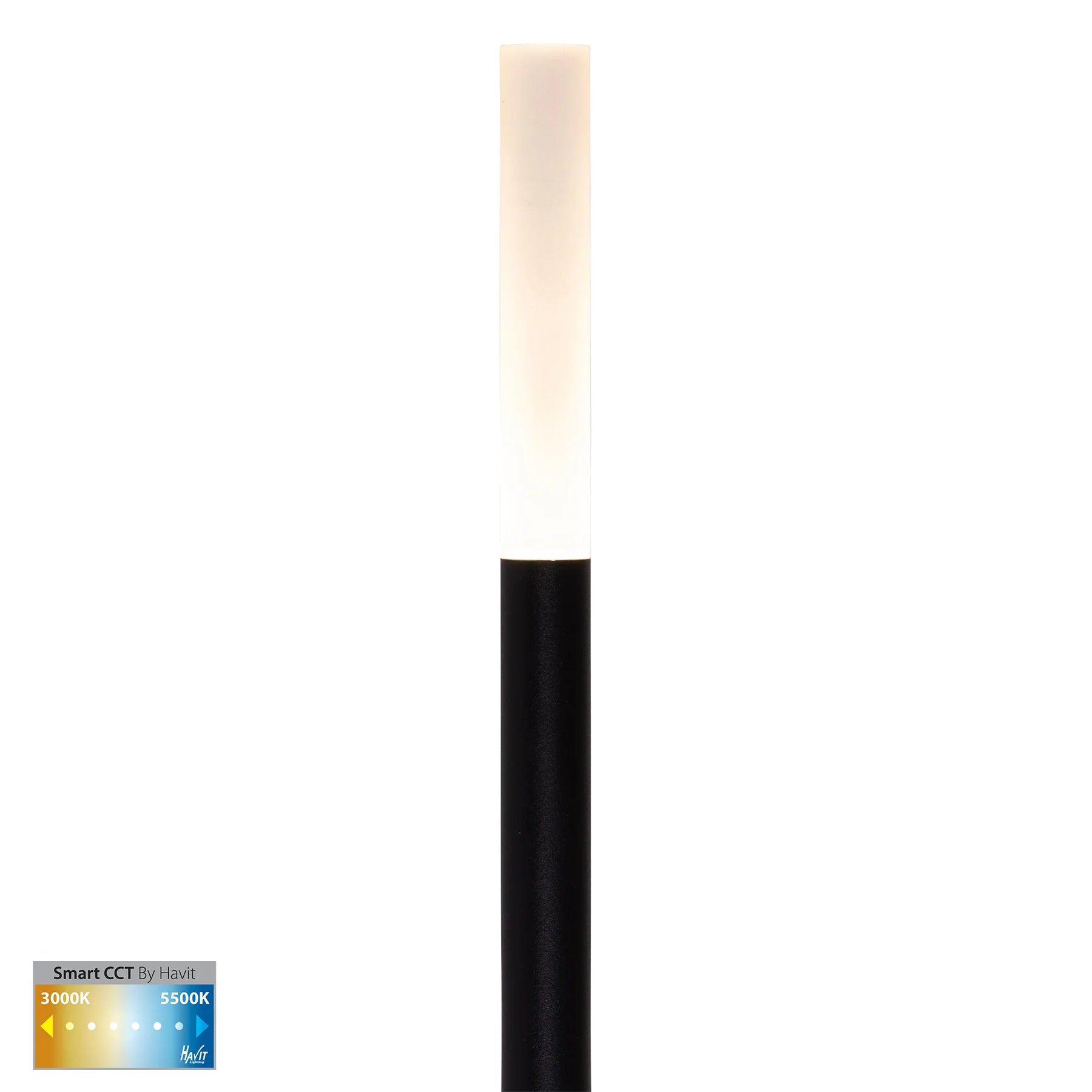 Havit Drique 5 Light Garden Spike Lights Kit 3000K-5000K Aluminium Black 5x1W 24V IP65- HV1514CCT-BLK-KIT