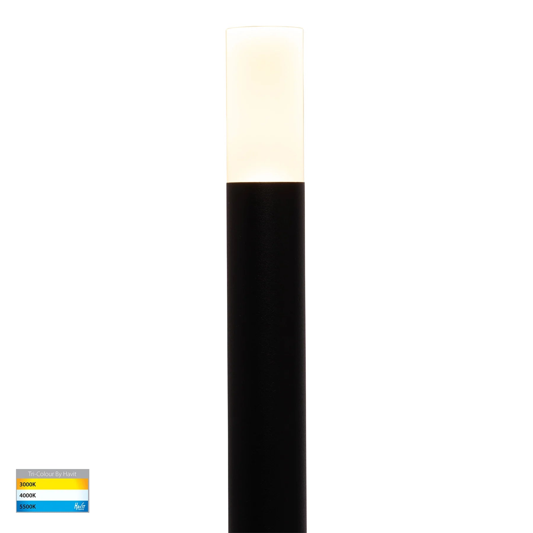 Havit Drique Garden Spike Lights Tri- Aluminium Black 3W 24V IP65- HV1515T-BLK-24V