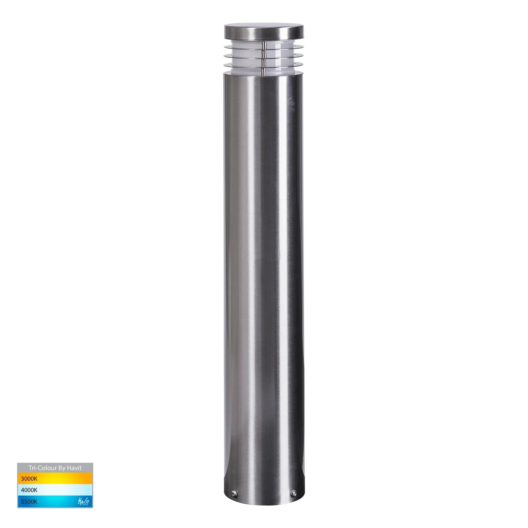 Havit Maxi 600 LED Bollards Tri- 316 Stainless Steel 5/9W 12/240V IP54 - HV1606T-SS316-240V, HV1606T-SS316-12V