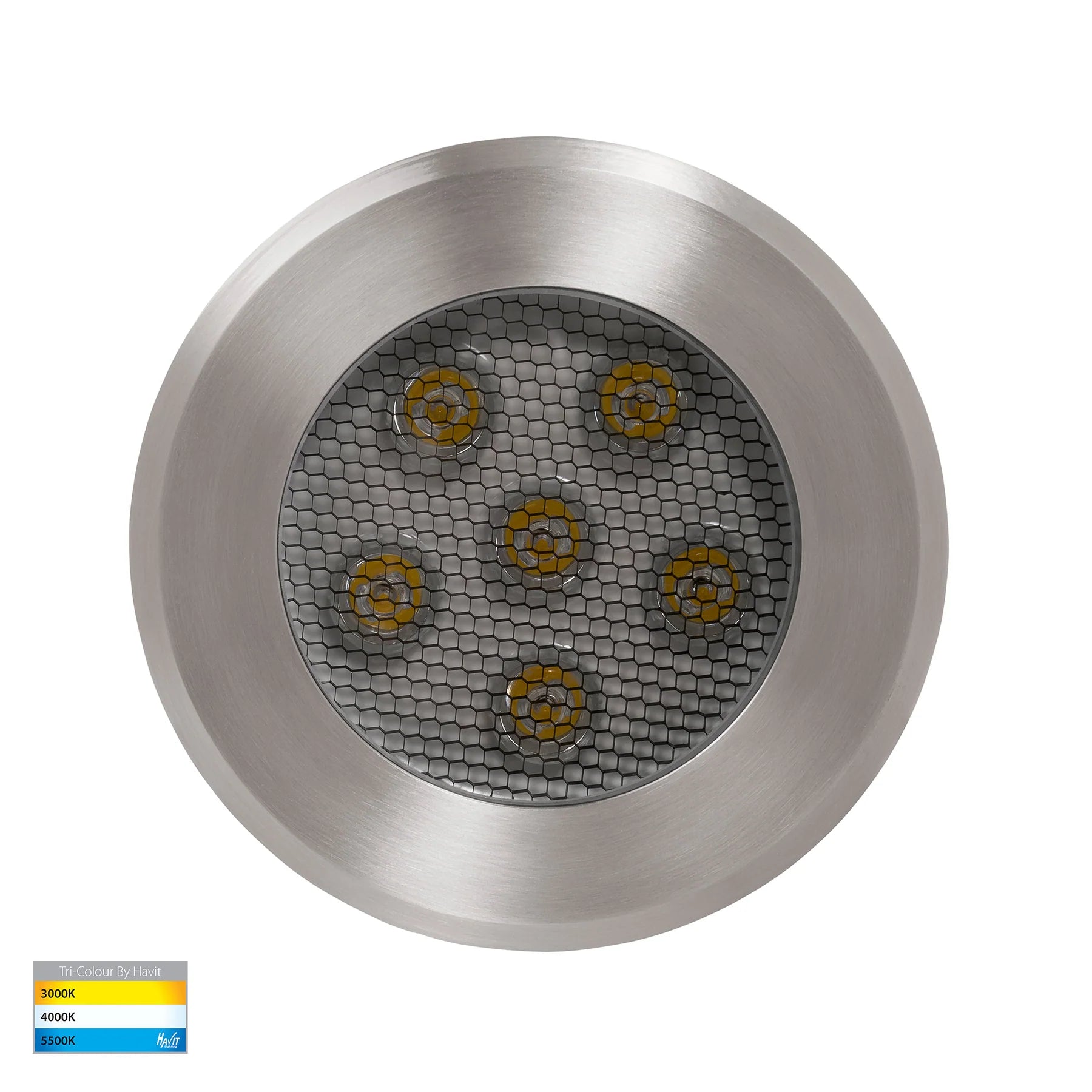 Havit Split 150mm Inground Up Lights and Deck Lights Tri- 316 Stainless Steel 5W 12V IP67 - HV1842T