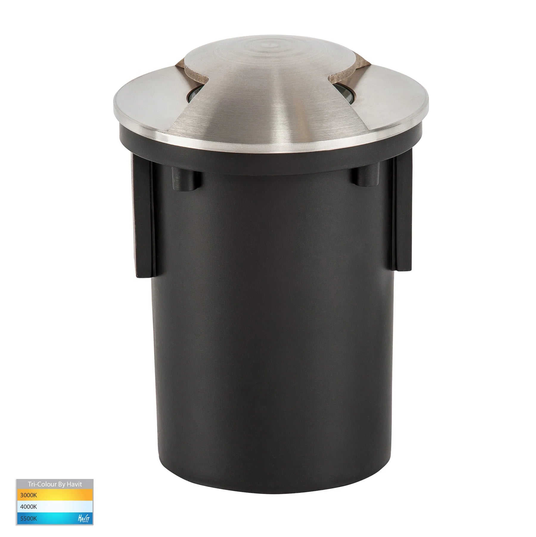 Havit Viale Double Driveway Light Garden Step and Up Lights Tri- 316 Stainless Steel 5W 12V IP65 - HV19072T