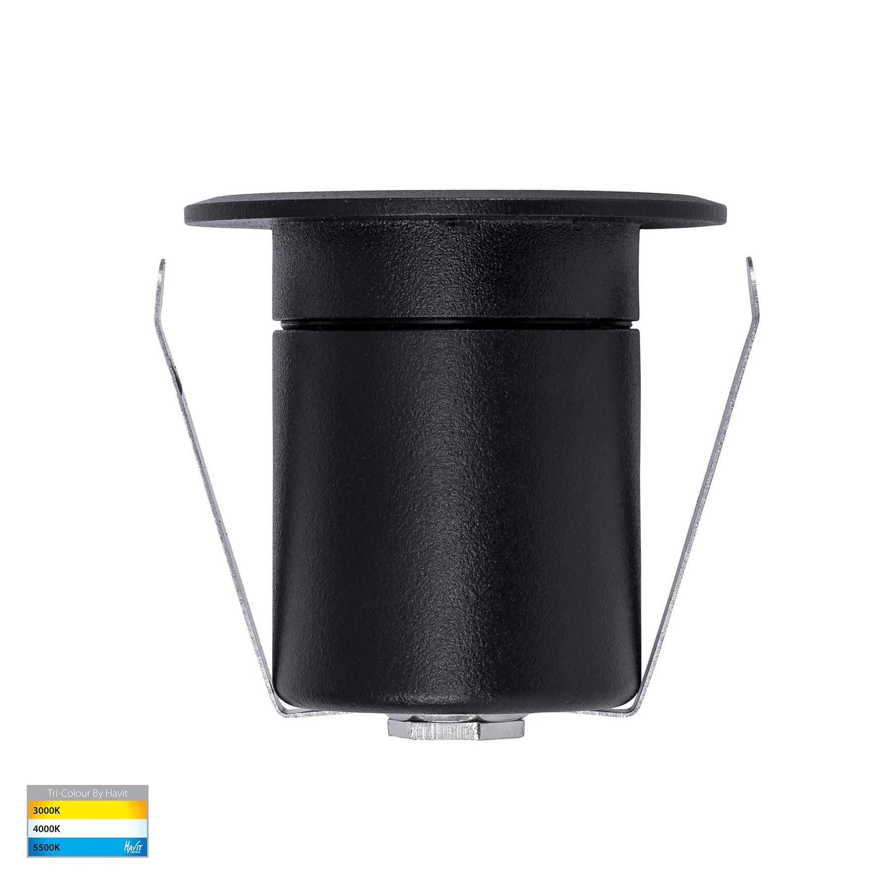 Havit Elite Wall/ Deck/ Inground Garden Step and Up Lights Tri- Black 5W 12V IP65 - HV2882T-BLK-12V