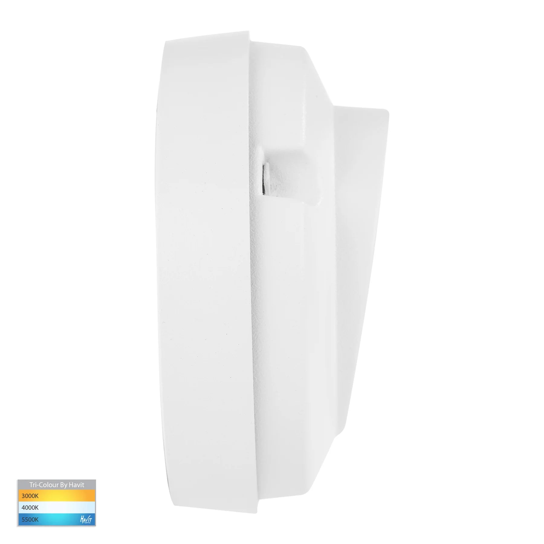Havit Pinta Louvered LED Exterior Step Lights Tri- White 2.3W 12V IP65 - HV2925T-12V-WHT