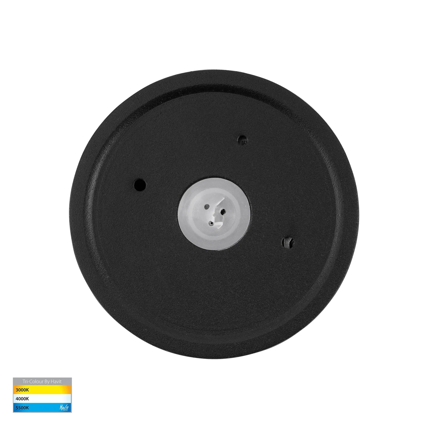 Havit Veko with Eyelid Garden Step and Up Lights Tri - Black 6W 12/240V IP65 - HV2928T-BLK-12V, HV2928T-BLK-240V