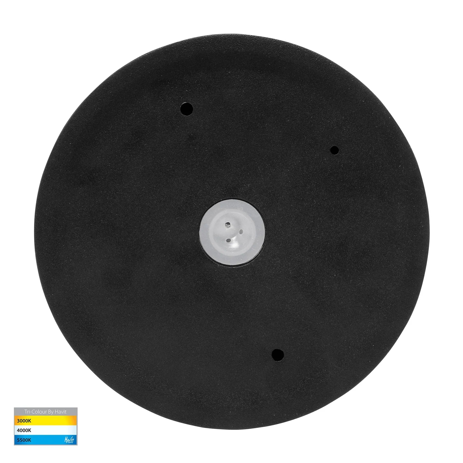 Havit Veko with Eyelid Garden Step and Up Lights Tri- Black 10W 12/240V IP65 - HV2929T-BLK-12V, HV2929T-BLK-240V