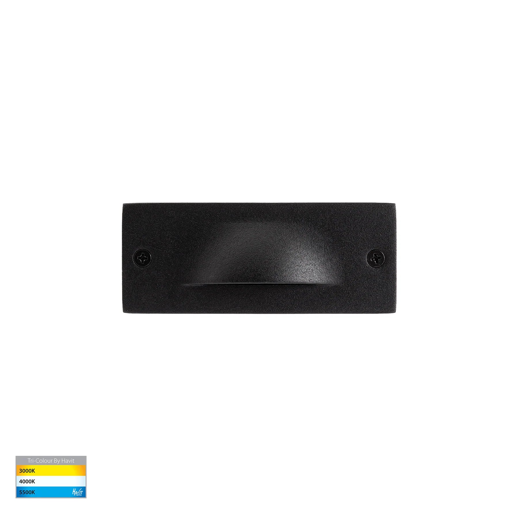 Havit Corba Recessed Brick Lights Tri- Black 3W 12V/240V IP54- HV3011T-BLK-12V | HV3011T-BLK-240V