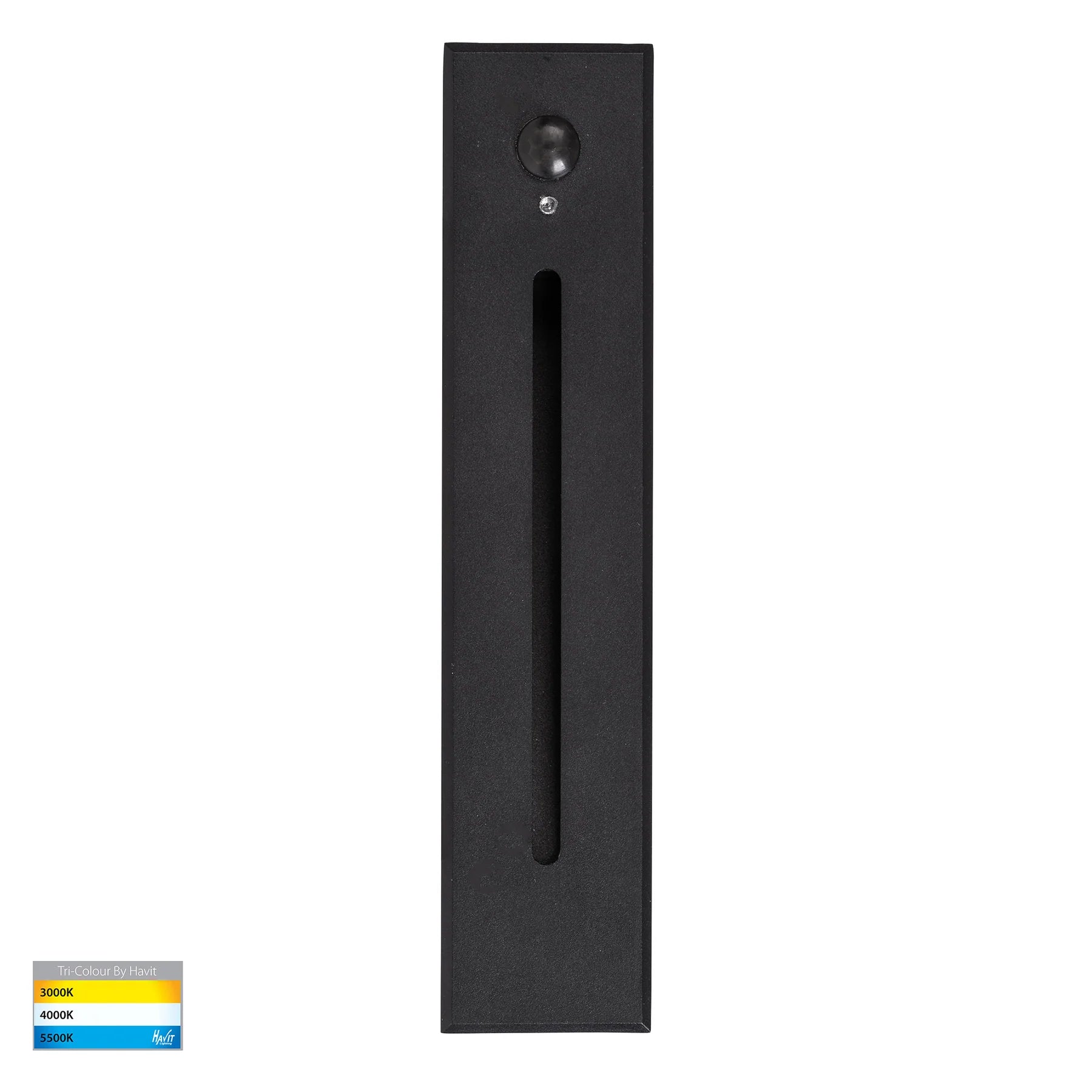 Havit Paso with Sensor Recessed Interior Step Lights Tri- Black 3W 240V IP20 - HV3106T-BLK-240V-PIR