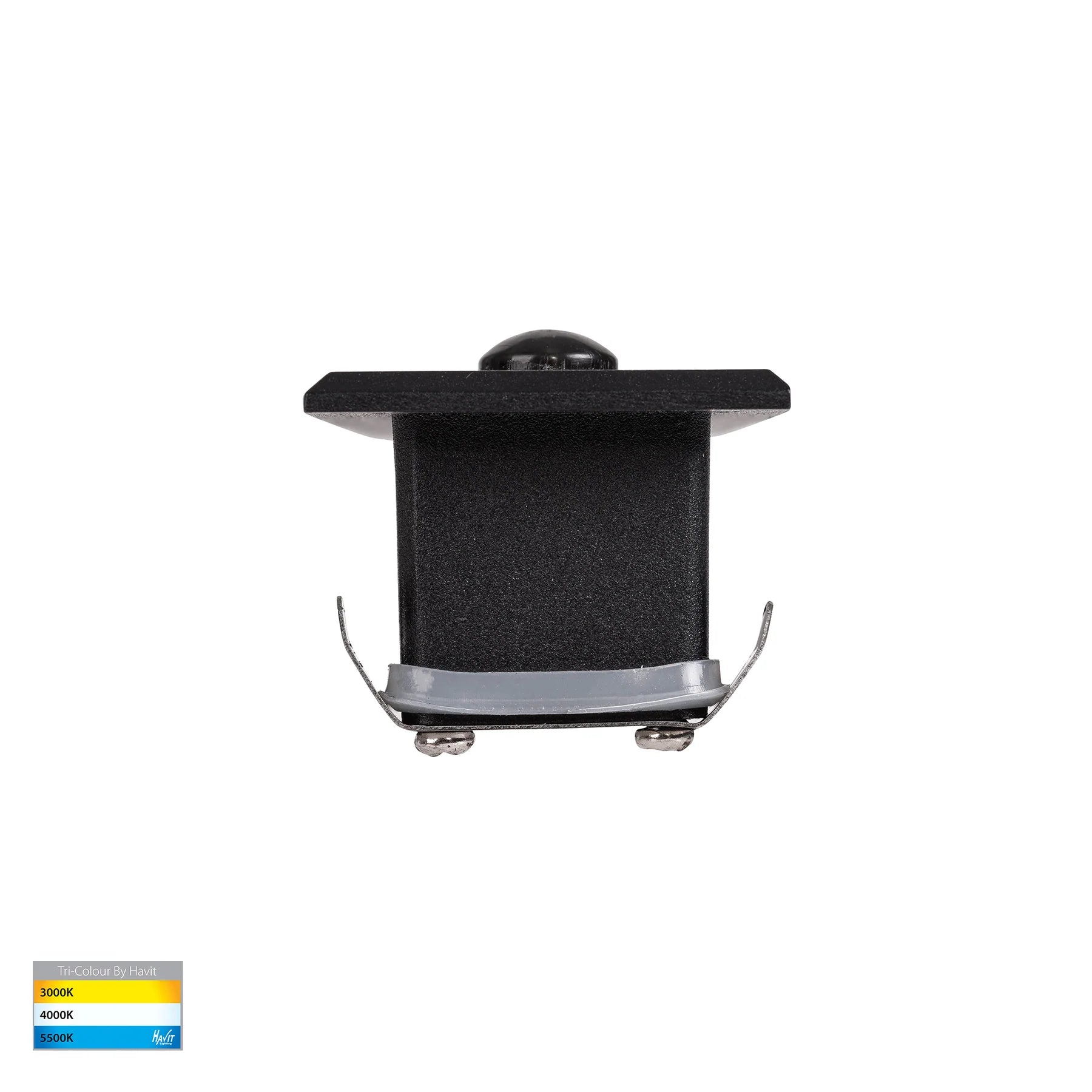 Havit Paso with Sensor Recessed Interior Step Lights Tri- Black 3W 240V IP20 - HV3106T-BLK-240V-PIR